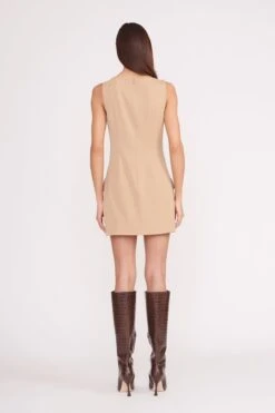 SHEILA DRESS | CAMEL -Staud sheila dress camel 6 7e695737 a557 4aad bcd3 35ffe0d0076b