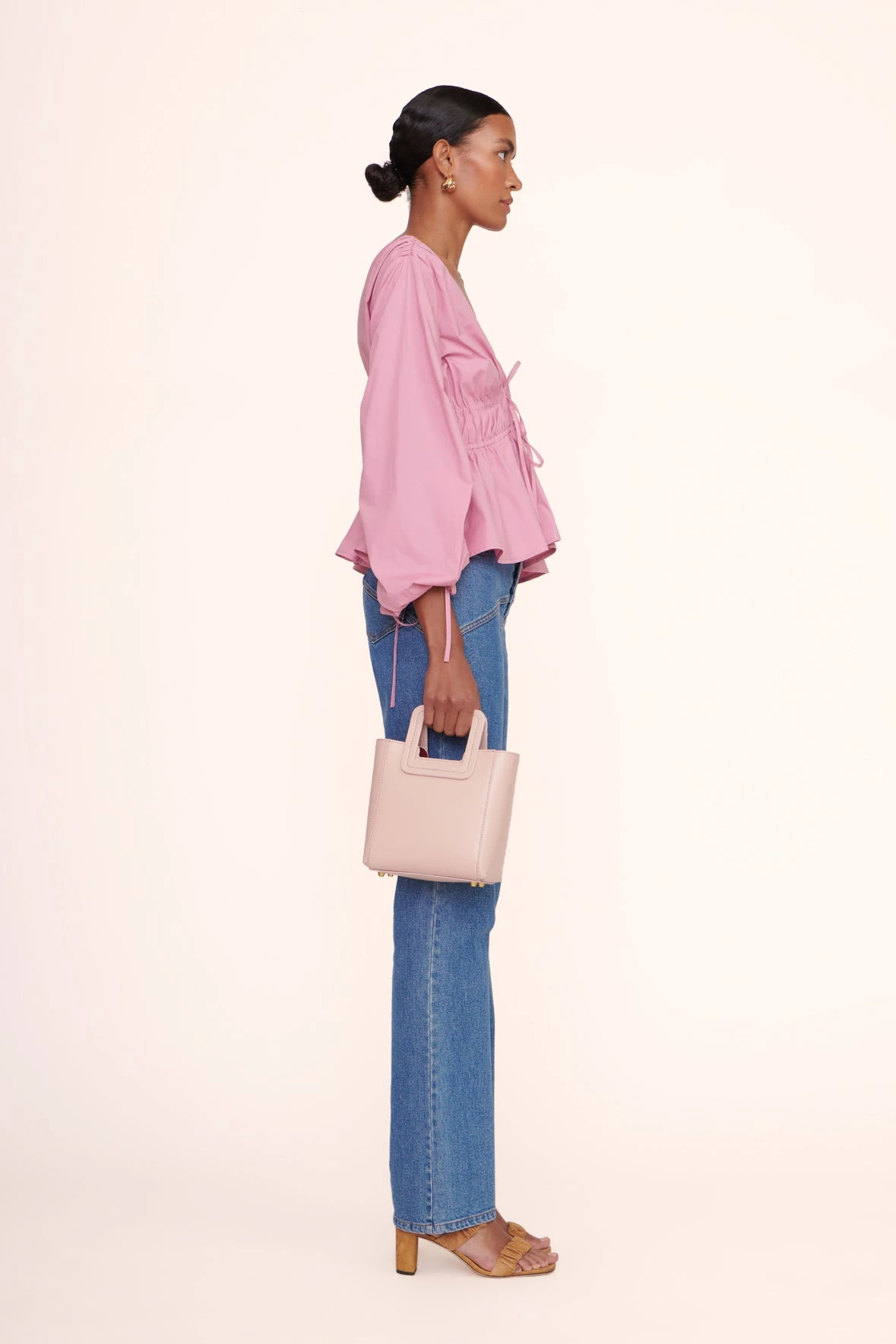 MINI SHIRLEY LEATHER BAG | BLUSH 4 MINI SHIRLEY LEATHER BAG | BLUSH - Image 2