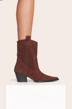 JUNE BOOT | MAHOGANY -Staud shoes 0775 web
