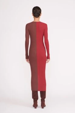 SHOKO SWEATER | SYRAH CHOCOLATE -Staud shoko sweater syrah chocolate 5 b42bc6df abe6 4e0b a963 fe5f7ee09eb3