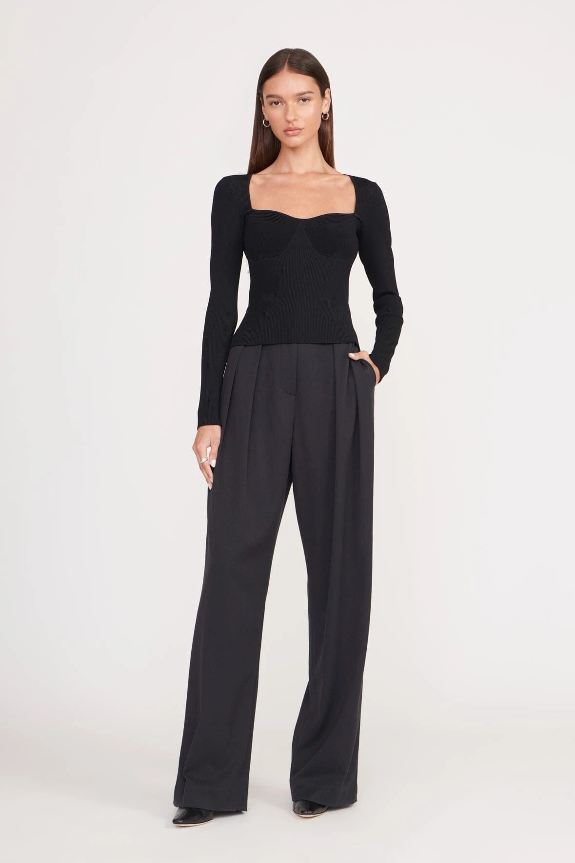 SILHOUETTE TOP | BLACK 6 SILHOUETTE TOP | BLACK - Image 4