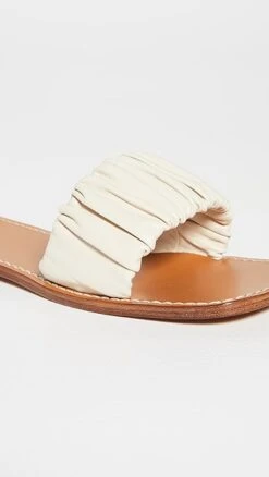 STAUD Nina Ruched Sandals -Staud staud3082218124 q5 2 0. UX357 QL90