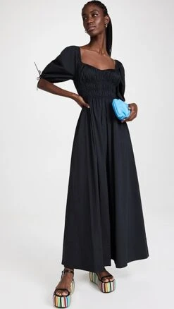 STAUD Maxi Faye Dress