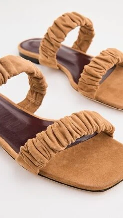 STAUD Maya Ruched Sandals -Staud staud3139031059 1670601994334 2 0. UX357 QL90