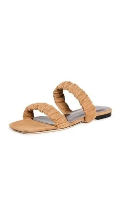 STAUD Maya Ruched Sandals -Staud staud3139031059 1670601994373 2 0. UX357 QL90
