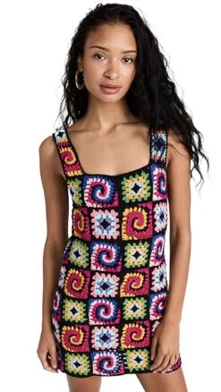 STAUD Psychedelic Dress -Staud staud3142063627 1670515770967 2 0. UX357 QL90