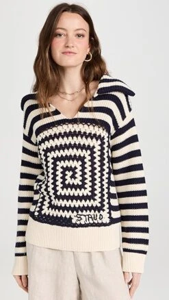 STAUD Alloy Sweater -Staud staud314301ed2a 1672863550976 2 0. UX357 QL90