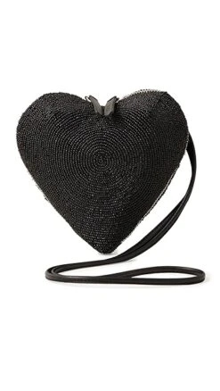STAUD Beaded Heart Clutch -Staud staud314501cd2d 1681853893716 2 0. UX357 QL90