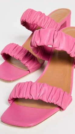 STAUD Frankie Ruched Sandals -Staud staud3146911524 1681157318819 2 0. UX357 QL90