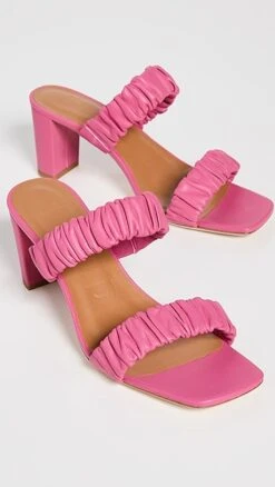 STAUD Frankie Ruched Sandals -Staud staud3146911524 1681157319485 2 0. UX357 QL90