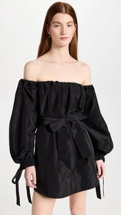 STAUD Mini Colby Dress -Staud staud315221071b 1676072435192 2 0. UX357 QL90