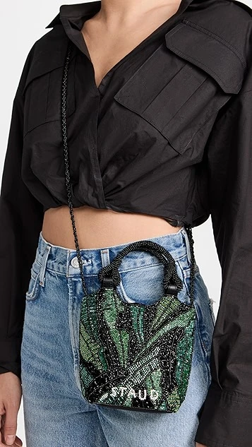 STAUD Zoe Beaded Bag 4 STAUD Zoe Beaded Bag - Image 2