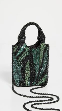 STAUD Zoe Beaded Bag