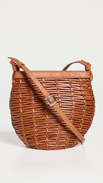 STAUD Anouk Woven Crossbody Bag 3 STAUD Anouk Woven Crossbody Bag