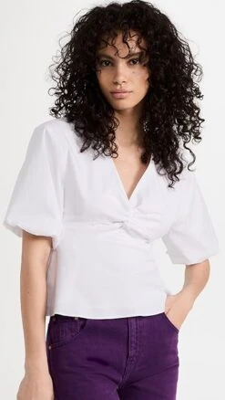 STAUD Finley Top -Staud staud315711c925 1682020786207 2 0. UX357 QL90