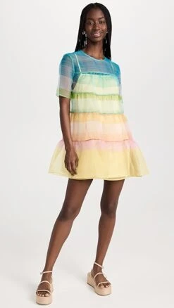 STAUD Mini Hyacinth Dress -Staud staud316101ff81 1681752120059 2 0. UX357 QL90