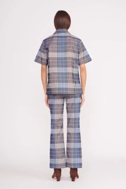 THELMA TOP | FRENCH BLUE MEGA PLAID 9 THELMA TOP | FRENCH BLUE MEGA PLAID -Staud thelma top french blue mega plaid 4 37be669e c4ef 4275 b122 9e31f145e727