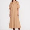 VINCENT DRESS | CAMEL -Staud vincent dress camel 2 web 330ba7da 9ad4 452a 9bdc ba2b4da3e158