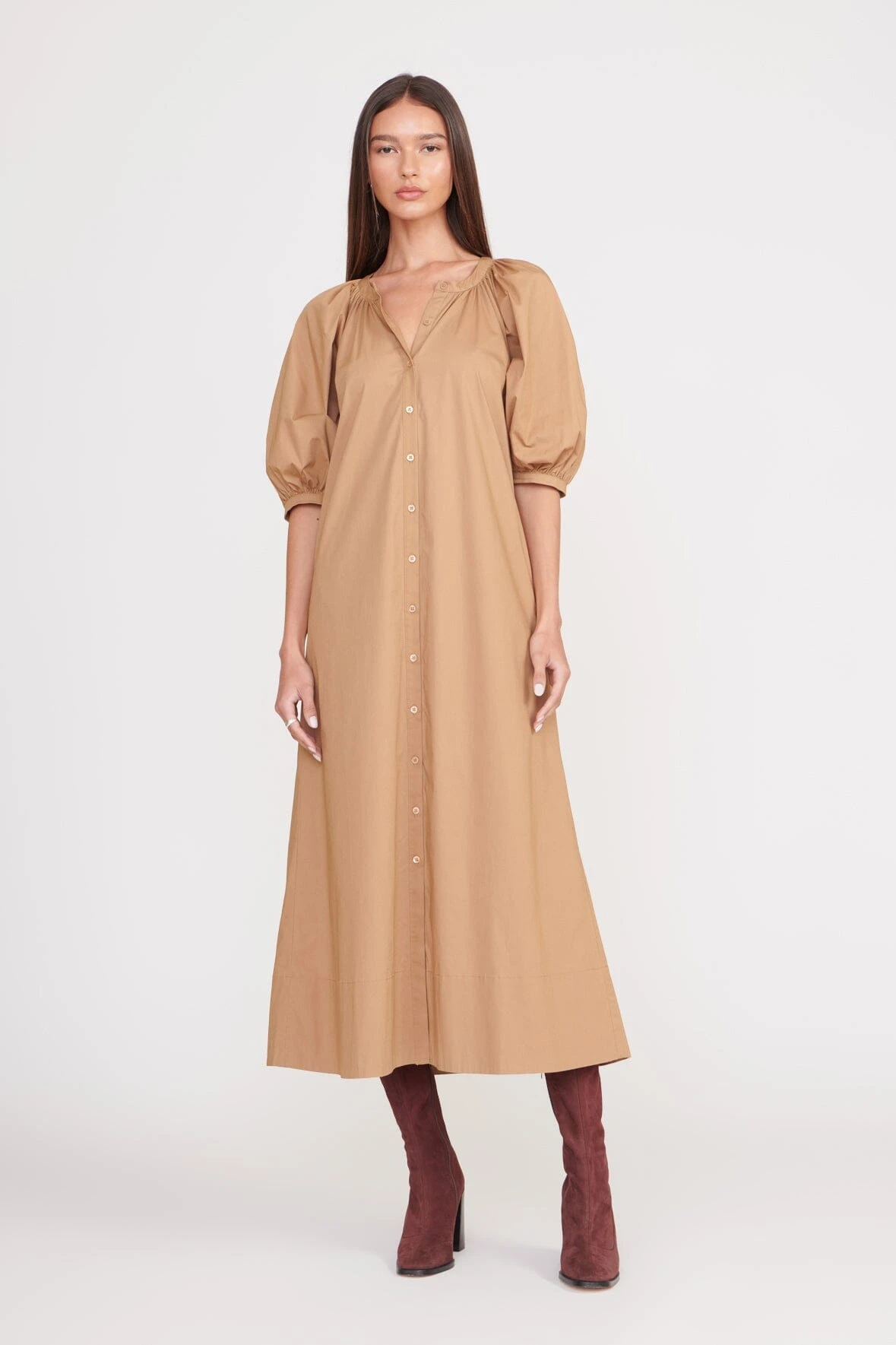 VINCENT DRESS | CAMEL 3 VINCENT DRESS | CAMEL
