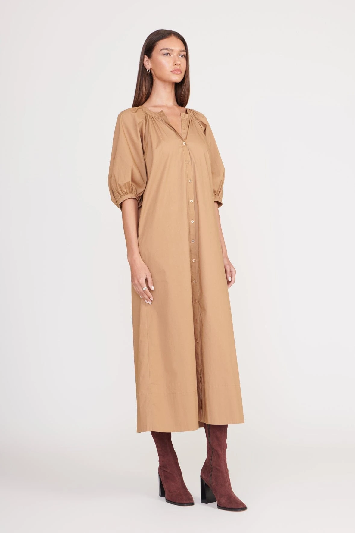 VINCENT DRESS | CAMEL 4 VINCENT DRESS | CAMEL - Image 2