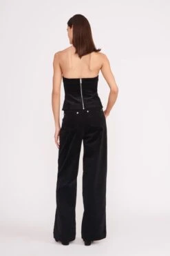 WOODGRAIN TOP | BLACK -Staud woodgrain top black 2 5f9e2f3f 20b7 4086 b437 d6a102271efc