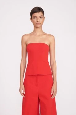 WOODGRAIN TOP | POINSETTIA